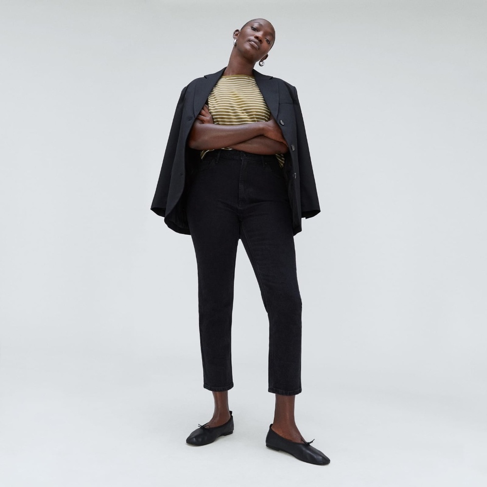 Everlane The Cheeky Hourglass Jean Grey Base - Size 30